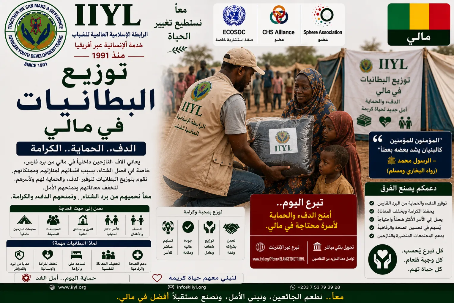 نداء مالي للإغاثة الطارئة