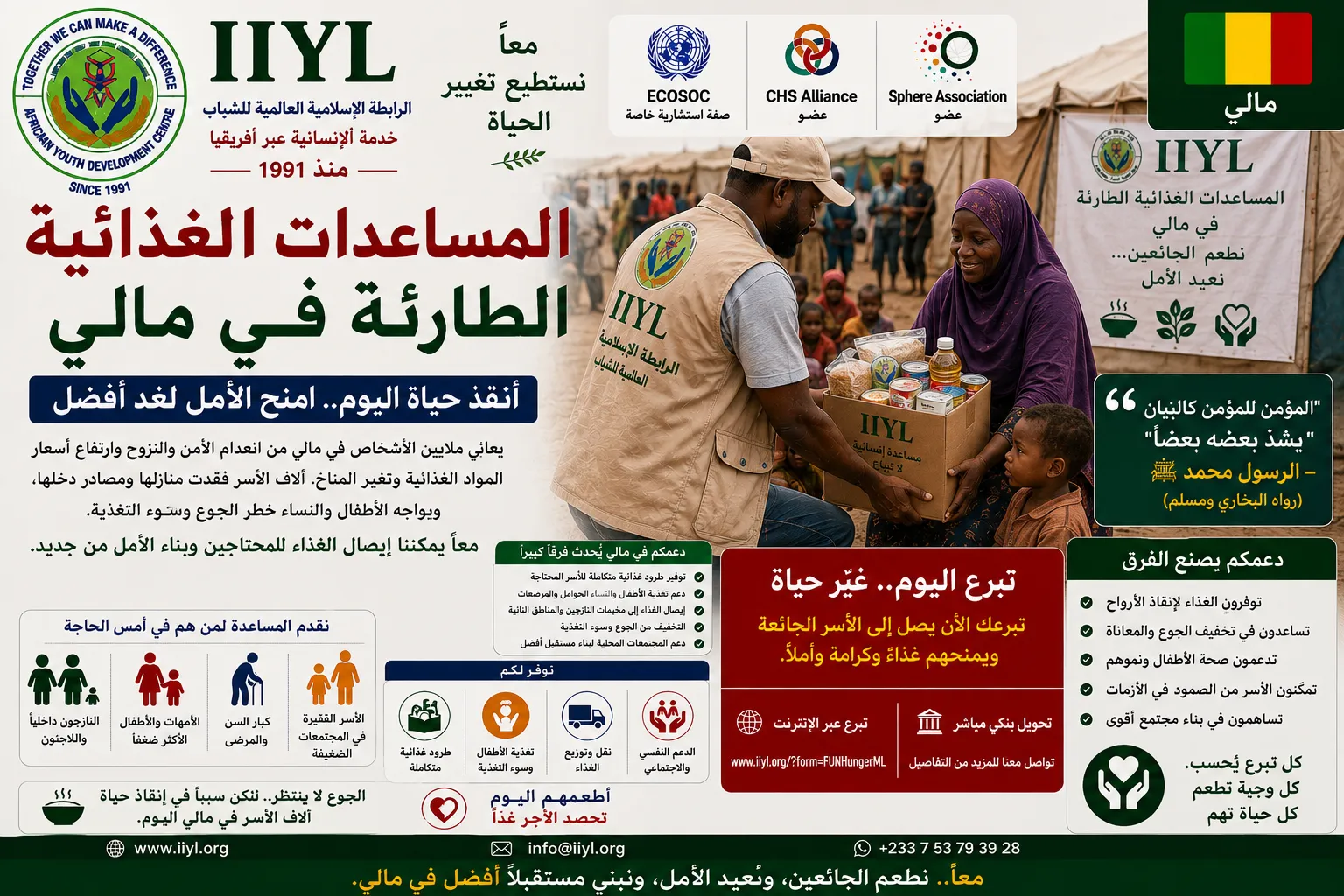 نداء مالي للإغاثة الطارئة