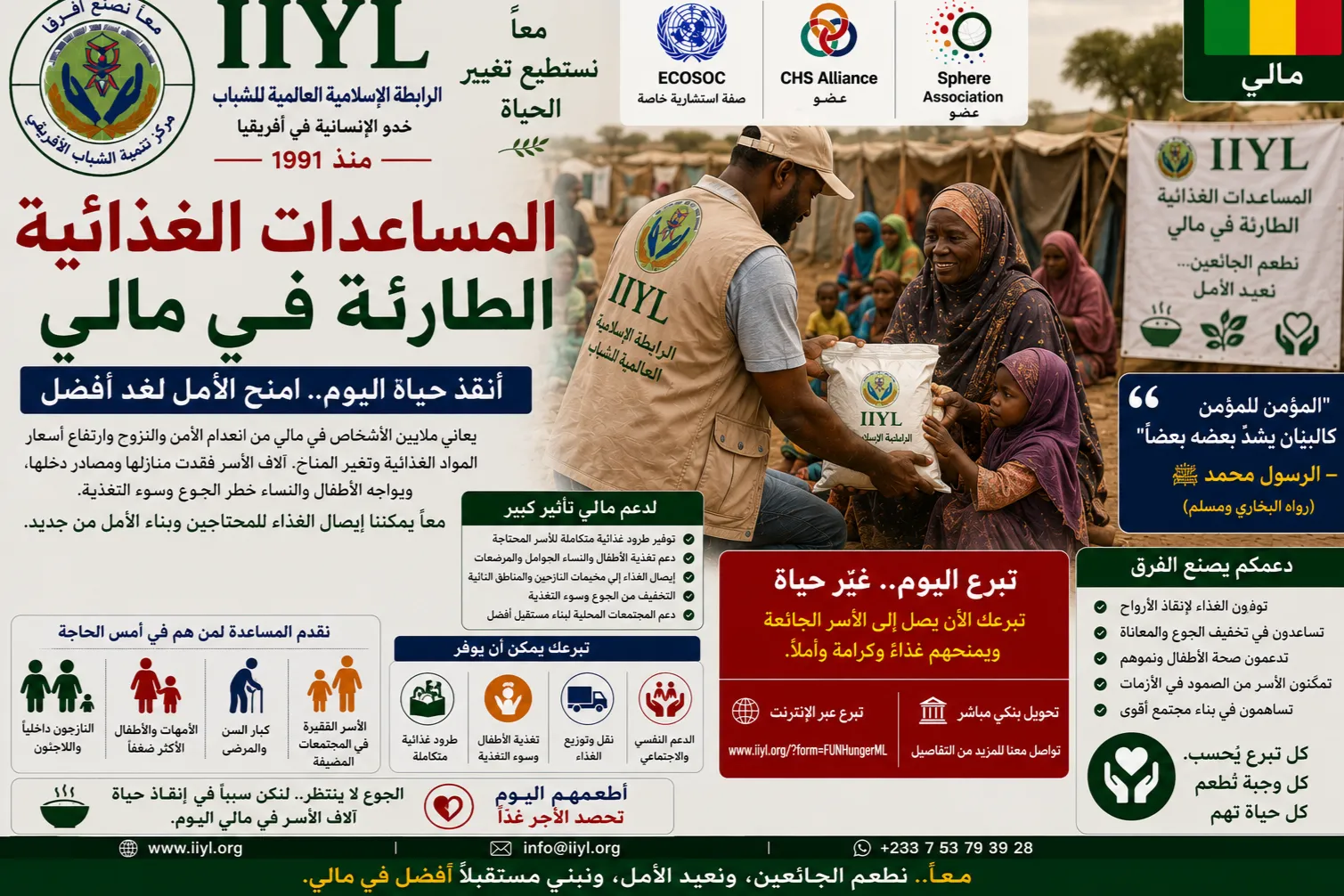 نداء مالي للإغاثة الطارئة